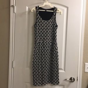 Banana Republic mid knee dress